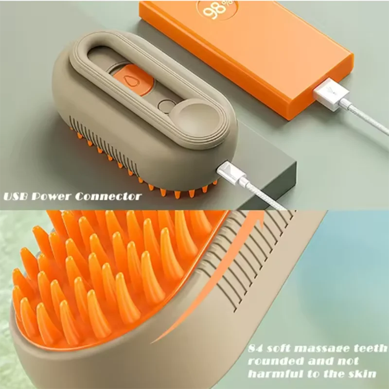 ZeroHair Pet Massage Brush
